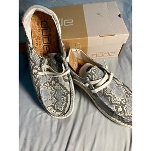 Women’s Hey Dudes Wendy Jungle Grey Size 9 New